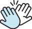 icon clap